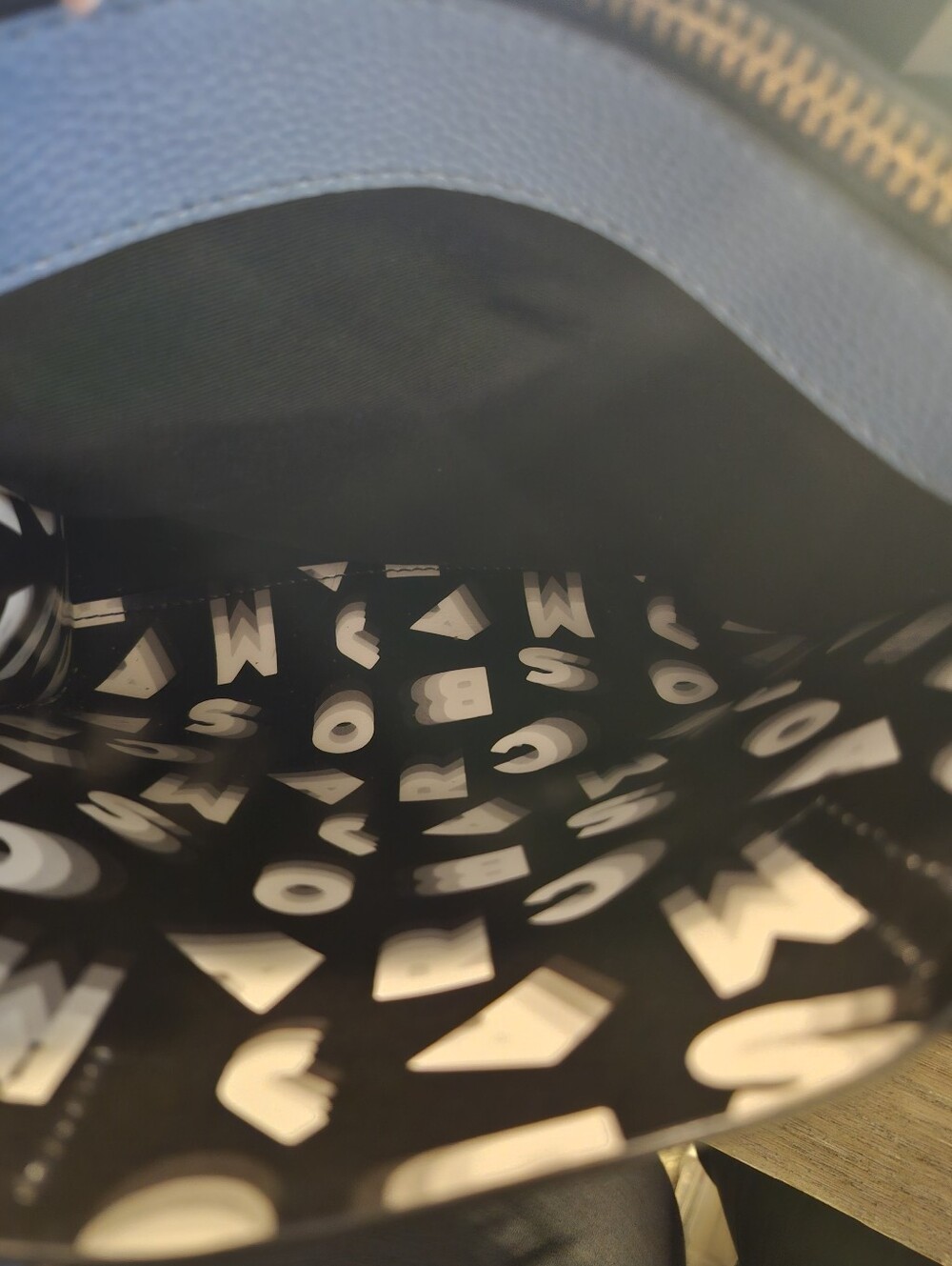 LOW START Marc Jacobs Navy Grind Tote Bag - Picture 10 of 12